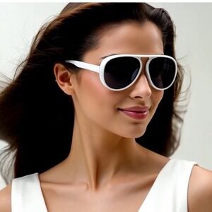 White Sunglasses Women Driving Modern 2025 Lady Stylish Female Gafas Mujeres New